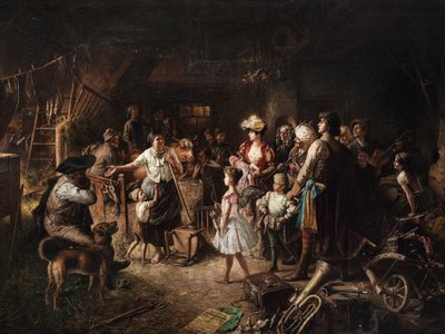 Invitation to a Night Quarters for an Acting Group by Conrad Beckmann